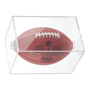 Max UV Premium Football Display Case Cube Holder Max UV Premium Football Display Case Cube Holder