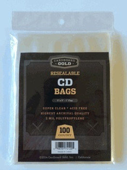 CBG Resealable CD Bags