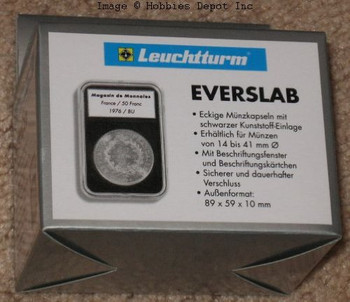 EVERSLAB Rectangular Coin Capsules Slabs 38mm - US IKE / Morgan Silver Dollars - 5ct Pack EVERSLAB Rectangular Coin Capsules Slabs 38mm - US IKE / Morgan Silver Dollars - 5ct Pack