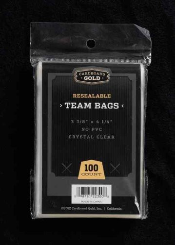 Ultra Pro Card Sleeve Series 100 Resealable Team Bags Pack