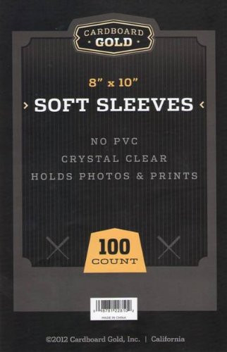 500 5X7 PHOTO SLEEVES-CRYSTAL CLEAR-ARCHIVAL SAFE-ACID FREE-2 MIL