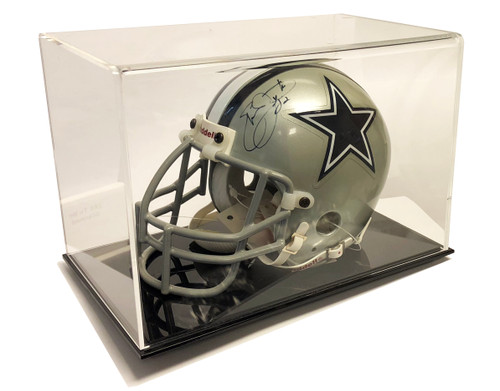 Mini Helmet & Figurines UV Display Case