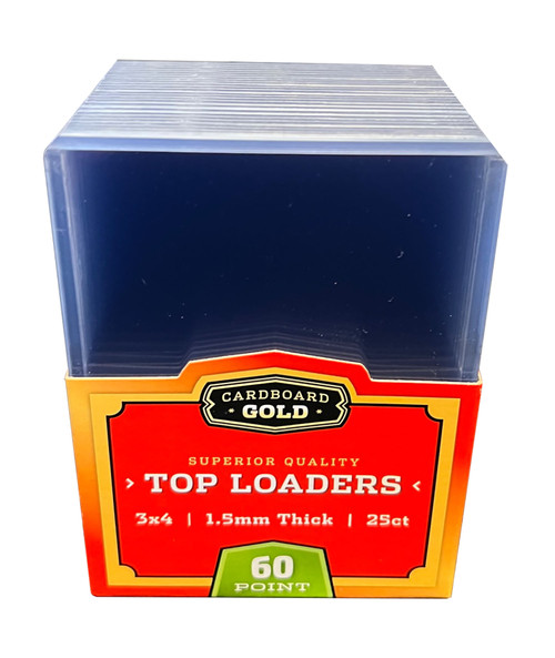 1000 Toploaders for Thick Jersey Cards 1.5mm 60pt Columbia Hobby