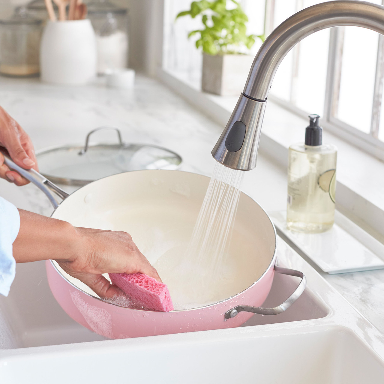 Shop GreenLife Cookware & Utensils Set Pink Nonstick