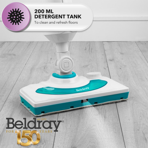 Beldray® Rectangular Detergent Steam Cleaner, 350ml