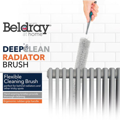 Beldray® Deep Clean Radiator Brush | Reaches up to 60 cm  LA077653EU7 5053191077653 