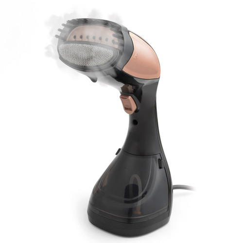 Beldray Handheld Garment Steamer with 2 In 1 Brush, Rose Gold