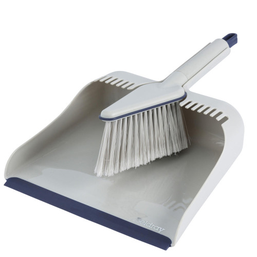 Beldray Deep Clean Dustpan and Brush Set – Pointed Head, Rubber Lip, Bristle Comb  LA032760FEU7 5054061532760 