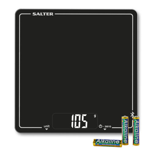 Salter Bluetooth Digital Kitchen Scale - Black