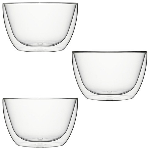 Vivo by Villeroy & Boch 18 cm Double Walled Bowl – Set of 3, Dishwasher Safe  COMBO-8880 5054061541762 