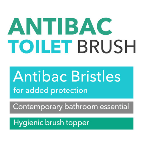 Beldray Antibac Toilet Brush,  2 Pack  COMBO-9042 5054061543513 