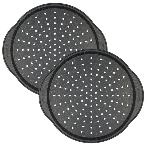 Salter Megastone Pizza Pan,  2 Pack  COMBO-9141 5054061544503 