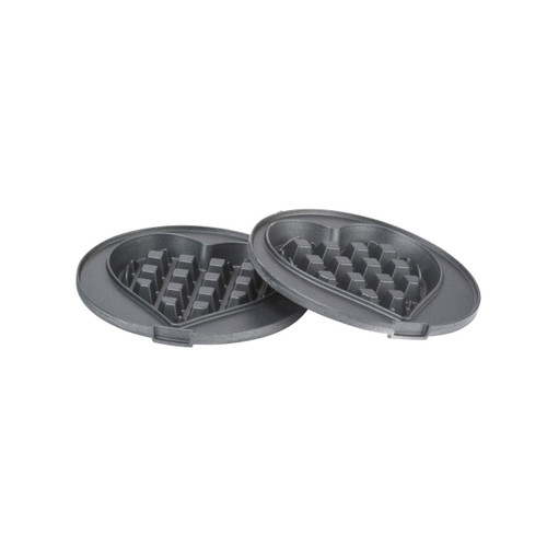 Heart Waffle Plate for Giles & Posner 5 in 1 Mini Waffle Maker Giles & Posner EK6220GSBL-SP-04 5054061591132 