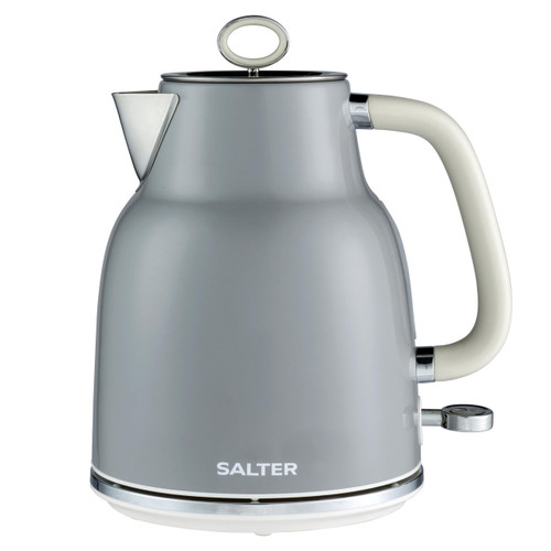 Salter Retro 1.7L Kettle – Grey  EK5737GRY 5054061506129 