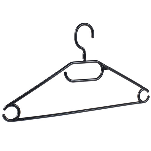 Beldray Black Plastic Clothes Hangers - Pack of 50  COMBO-9242 5054061545517 