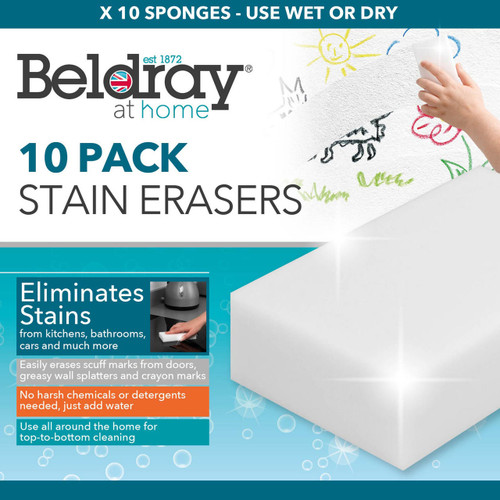 Beldray® Magic Sponge | Just Add Water | Multipurpose | Pack of 10  LA080516EU7 5053191080516 