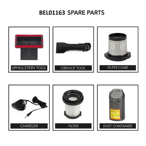 Filter Cone for Beldray BEL01163 Revo Digital Handheld Vacuum Cleaner Beldray BEL01163-SP-01 5054061109238 