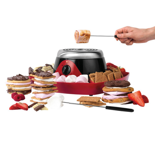 Giles & Posner Smores Maker with 2 Temperature Settings | Red  EK4550G 5054061418040 