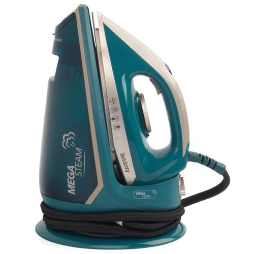 Beldray Mega Steam Iron - White Gold