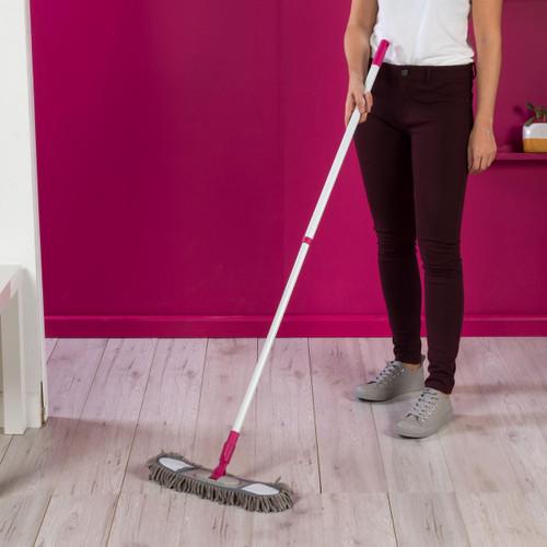 Kleeneze All-in-One Cleaner, Extendable Flexi-head 1.2M| Grey/Pink  KL065339EU 5053191065339