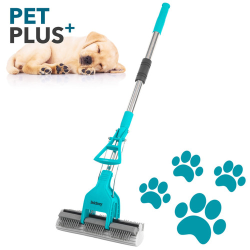 Beldray® Pet Plus+ Slimline PVA Mop & Brush with Telescopic Handle  LA070678EU 5053191070678 