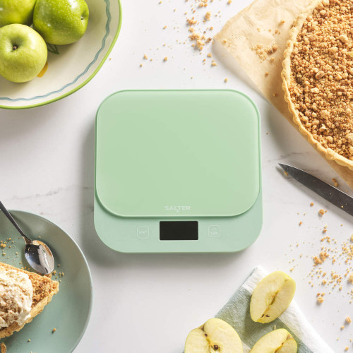 Salter British Bakes Stand Mixer & Scale Set – Green