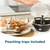 Egg poacher with poaching trays included