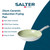 Green and white 24cm ceramic induction frying pan, non-stick, PFAS-free, stay-cool handle.