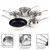 Russell Hobbs Classic Collection 5 Piece Pan Set, 14/16/18/20/24 cm  BW06572 5054061181678 