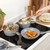 Salter Marblestone 4-Piece Frying Pan & Saucepan Set  BW04151GAR 5054061067460 
