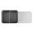 Grey plastic cutlery and utensil organiser with sliding lid, divided and perforated for draining.