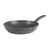 Grey non-stick frying pan with speckled finish, angled view, product listing