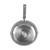 Grey speckled non-stick frying pan, viewed from above, Salter branding on base