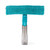 Blue spray window cleaner with microfibre pad, shown upright, for household use