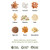 Grid showing almonds, coconut, hazelnut, cashew, pistachio, oats, tiger nuts, pecan, macadamia for plant-based drinks.