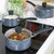 Russell Hobbs  Blue Marble 16 cm Non-Stick Saucepan, Pressed Aluminium