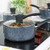Russell Hobbs  Blue Marble 16 cm Non-Stick Saucepan, Pressed Aluminium