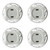 Salter Bathroom Scale Carpet Feet - 9028, Set of 4  PP-GBS-816-13TKUP 5054061483826