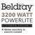 Beldray POWERLITE 3200W Steam Iron with Auto Shut-off Function, 320ml  BEL01621 5054061508420