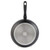 Grey non-stick frying pan, base view, showing textured induction-compatible surface