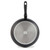 Grey non-stick frying pan, base view, showing induction-compatible bottom.