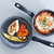 Russell Hobbs Metallic Marble Frying Pan Set, 20/24 cm