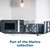 Banner showing grey Salter microwave, toaster and kettle from the Marino collection