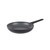 Non-stick black frying pan with long handle, shown on white background
