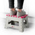 Kleeneze Small Folding Step Stool - Maximum Load 150 kg, Pink & Grey  KL031879FEU6 5054061531879