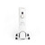 White Beldray oil-filled radiator heater with control dial, front view
