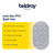 Clear PVC bath mat with anti-slip suction cups, antimicrobial protection and generous coverage.