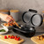 Salter® XL Twin Dual Fill Non-Stick Omelette Maker 0.8L | Black  EK4213 5054061414677 