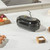 Black electric omelette maker on kitchen counter