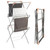 Beldray® Elegant Clothes Airer | 15 Metre Drying Space | Graphite  LA072498GRYEU 5053191074751 